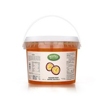 메가커피 오스터버그 팝핑쥬스 볼 패션후르츠 1kg, 1개