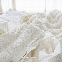 고밀도 아사 60수 편안하게 감겨오는 로라 스프레드 봄이불, 패드(Q), 블루