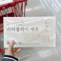 모노치킨 바삭하게 튀겨진 버터플라이새우 280g x 1개, 종이박스포장