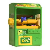 미니 인형 뽑기 기계 빛과 음악이 포함된 어린이 사탕 발톱 기계 게임 손과 눈의 조정에 적합한 미니 아케, 02 Green