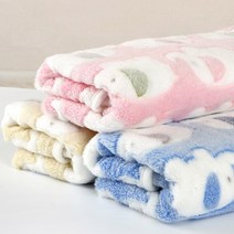 마일로앤코코 엘리펀트 포그니 강아지 고양이 담요 이불 켄넬 방석 마약 베게 블랭킷 침낭 방석 침구 쿠션 (S/M/L 핑크/블루/베이지), 블루