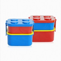 옥스포드 변신 2단 런치박스, 레드, 1세트