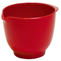 Port-Style Enterprises Inc. RST25030NR Margrethe Melamine Mixing Bowl 1.5 Qt Luna Red, 1