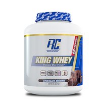 로니콜먼 킹웨이 WPI WPC 프로틴 소화잘되는 단백질보충제 5파운드 2.27kg 70회분량, Cookies & Cream