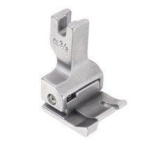 노루발 미싱 부속 말아박기 오버록 1pc 보정 노루발 고저 발 단일 바늘 산업용 재봉틀 lockstitch 0.8mm-1.2mm cl 132n-12 juki ddl, 9.5mm