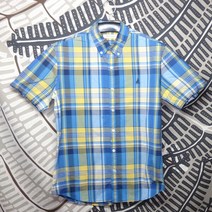 빈폴남성슬림100반팔카라체크남방티셔츠달순구제49