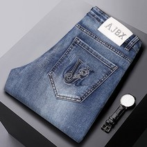 남자 명품 청바지 스판바지 사계절 스피카 일자핏 청바지 Spica Slim stereo denim pants