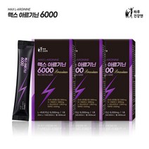 하루건강엔 맥스 아르기닌 6000 3박스 (15포*3박스), 단품, 단품