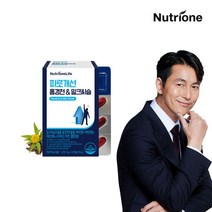 [뉴트리원]정우성 피로개선 홍경천 밀크씨슬 1박스(1개월분), 단품, 단품