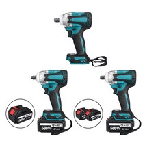 BLMIATKO 480N.m 무선 브러시리스 전동 드릴 임팩트 렌치 드라이버 1/2