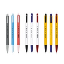 모나미 153 클립 유성 볼펜 (12자루), 0.7블루