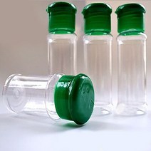 1Pc 새로운 애완 동물 소금 후추 식초 기름 Cruet 셰이커 항아리 명확한 병 냄비 주방 악세사리 조미료 병, green, 하나