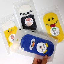 어린이집 생일답례품 유치원 생일선물 Made in korea 아동 골지양말/페이크삭스 덧신 어린이날선물 새해 신년 추석 선물-입학 졸업 종업 선물 키즈양말 구디백, 동물친구들 ﻿덧신﻿ 지퍼백 포장