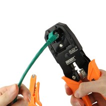RJ45툴 렌툴 잭 6P 8P 탈피기 랜선공구 자재 압착툴