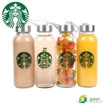 스타벅스 유리보틀 병 판촉물 돌찬치 답례품 선물용, 30개