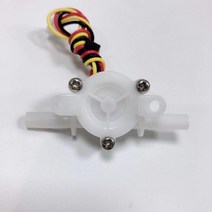 정확도 OD 6mm 마이크로 물 유량 측정기 플라스틱 홀 센서 외부 트레드 0.2-3L/min 우유 커피 기계 SEN-HZ0, 01 3V