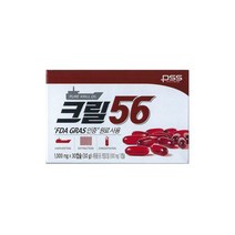 크릴56 크릴오일 1000mg x 30캡슐, one option, one option