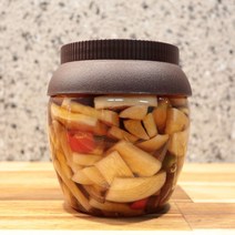 속편한반찬 속편한장아찌 새송이버섯장아찌 500g 900g, 마늘쫑장아찌