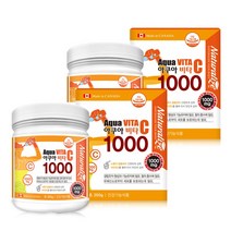 아쿠아 비타민C 1000 분말 고농축 순수 가루 마시는 비타민 주스 워터 솔루블 파우더 여성 남성 청소년 임산부 퓨어 비타민씨, 아쿠아 비타민C 1000 워터 솔루블 파우더 200g, 2박스