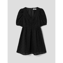 8SECONDS 에잇세컨즈 아일렛 미니 원피스 블랙 123471DY15