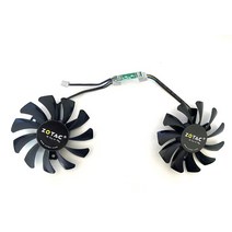 새로운 2PCS GA81S2U 4PIN 12V GTX970 GPU 팬 ZOTAC GTX 660Ti 650Ti 부스트 GTX 970 그래픽 카드 냉각 팬, 03 2PCS