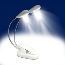 [북라이트] 짱짱한 4LED! LED 클립 후레쉬 독서등 북라이트 휴대용독서등 미니스탠드, 북라이트