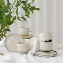 리빙몬 카네수즈 노블 아메리칸 커피잔 265ml, 오렌지