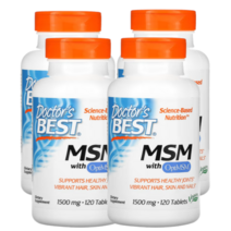 닥터스베스트 MSM 유황 미네랄 콜라겐 글루타티온 1 500mg 120정, 4개