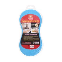 차량 (고급형 압축 세차스펀지 1호 - 블루) 자동차 세차 걸레 타올 거품 스폰지