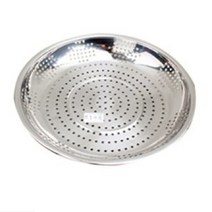 스텐 채반 김장용 물빠짐채반 타공채반 채망 야채바구니 주방용품 조리도구 3호