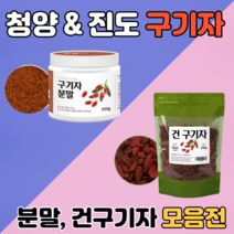구기자분말 국산 청양 국내산 생 구기자 열매 가루 고지베리 건조 발효 파우더 차 진도 건 구기자 열매 원물 250g 500g 1키로, 3. 청양 구기자 250g(팩)