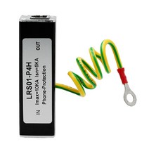 부품 전화 팩스 서지 보호기 천둥 방지기 RJ11 Kl01-P4H 블랙 ADSL, 한개옵션0
