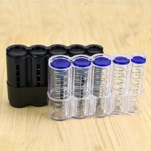 코인케이스 동전 보관 상자 포켓 홀더 컨테이너 차량, 1개, 블랙-KY0020