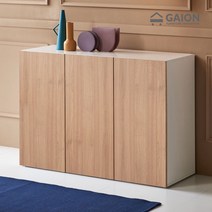 가이온 머스트 1200 높은 수납 거실장, 화이트오크