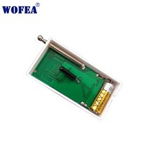 인체감지지 Wofea 무선 충격 센서 진동 감지기 GSM 와이파이 알람 작동 433mhz 1527 330K
