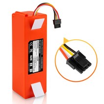 샤오미 로봇청소기 전용 배터리 1&2세대 전용, 6500mAh