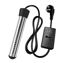 가정용 물데우기 온수 히터봉 220v 전기 온수기 순간온수 가열기, 블랙 2500W  1.6m