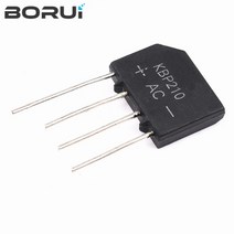 5PCS 2A 3A 4A 6A 8A 10A 15A 600V 1000V 다이오드 브리지 정류기 KBP206 KBL406 410 608 610 KBU810 1010, 07 KBL610-1000V 6A