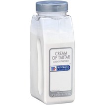 McCormick Culinary 치석 요리 크림 7087g (25온스) 타르타르 파우더 농축제 크림 1개 에그 화이트 머랭 엔젤 푸드 케이크 쿠키 등을 위한