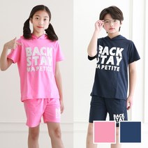 제이키드주니어 스테이후드반팔상하복 주니어의류 남아 여아 초등학생옷 청바지 면바지 상하복 티셔츠