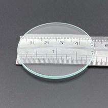 직경 50mm Plano 볼록 유리 렌즈 초점 거리 300mm DIY 프로젝터 망원경 용 Plano-Convex 돋보기