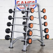 헬스 정리함 바벨랙 봉 거치대 크로스핏 홈 짐 고정식, 고정식 바벨 랙 BR500