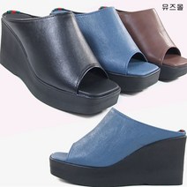 뮤즈몰 8cm통굽 발편한 여성슬리퍼 (SD408)