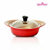 퀸센스 러블리 친환경 세라믹 코팅 냄비 전골냄비 24cm, 단일속성