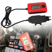 배터리테스터기 자동차 회로 오류 찾기 0.01A ~ 19.99A 퓨즈 검류계 AE150 12V 20A 차량 테스터 진단 도구, 한개옵션0