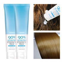 착한팩토리 상한머리 머리영양 강력보습 밀크단백질 90% 헤어 에센스팩 150ml, 2.밀크단백질90% 에센스팩 2개, 1개
