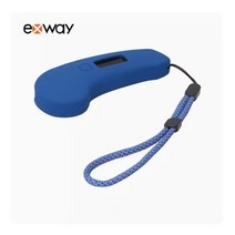 전동스케이트보드 전동보드 원격 제어 특수 실리콘 보호 커버 Exway 전기 스케이트보드 부품용 반사 끈 포함, 파란