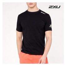 2XU 2XU 글로벌 공용 코듀라 S/S 티셔츠_X1MU15133BLK