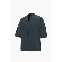 코오롱스포츠 여성 헨리넥 우븐티셔츠 V3TCX23506DGR