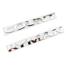미니쿠퍼 엠블럼 고뱃지 car 3d metal letter decals sticker for mini countryman r53 r56 r60 f60 car back trunk, 은
